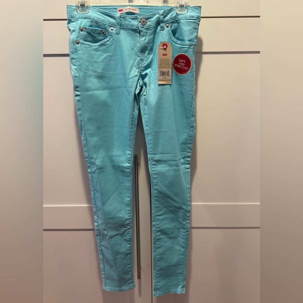 Levi's Aqua Skinny Jeans